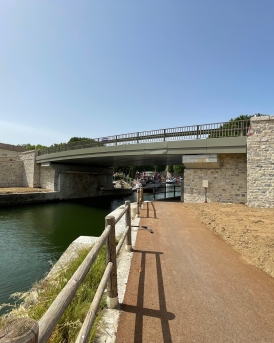 Pont de provence Aigues Mortes rénovation Razel Bec