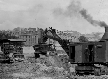 1931 Parcs des Princes chantier razel